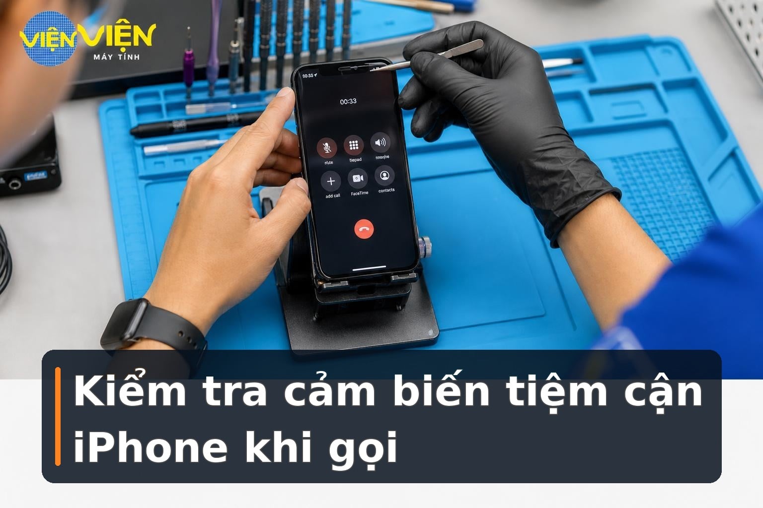 IPhone lỗi cảm biến tiệm cận khi gọi: Cách kiểm tra