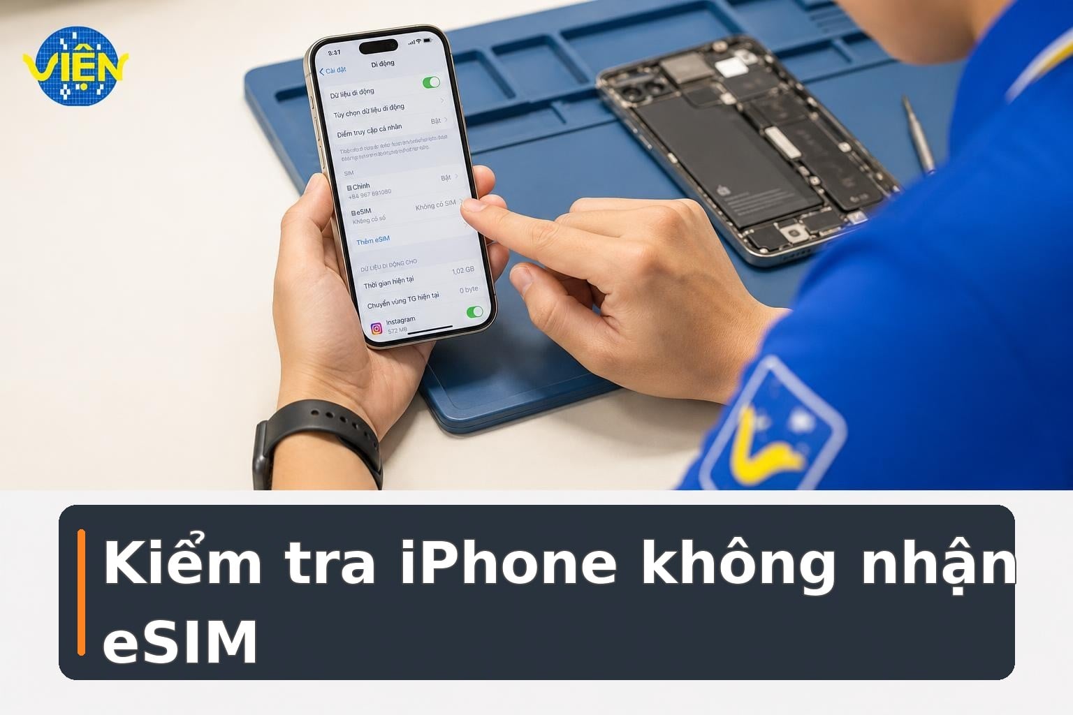 IPhone không nhận eSIM sau khi khởi động lại: Cách xử lý