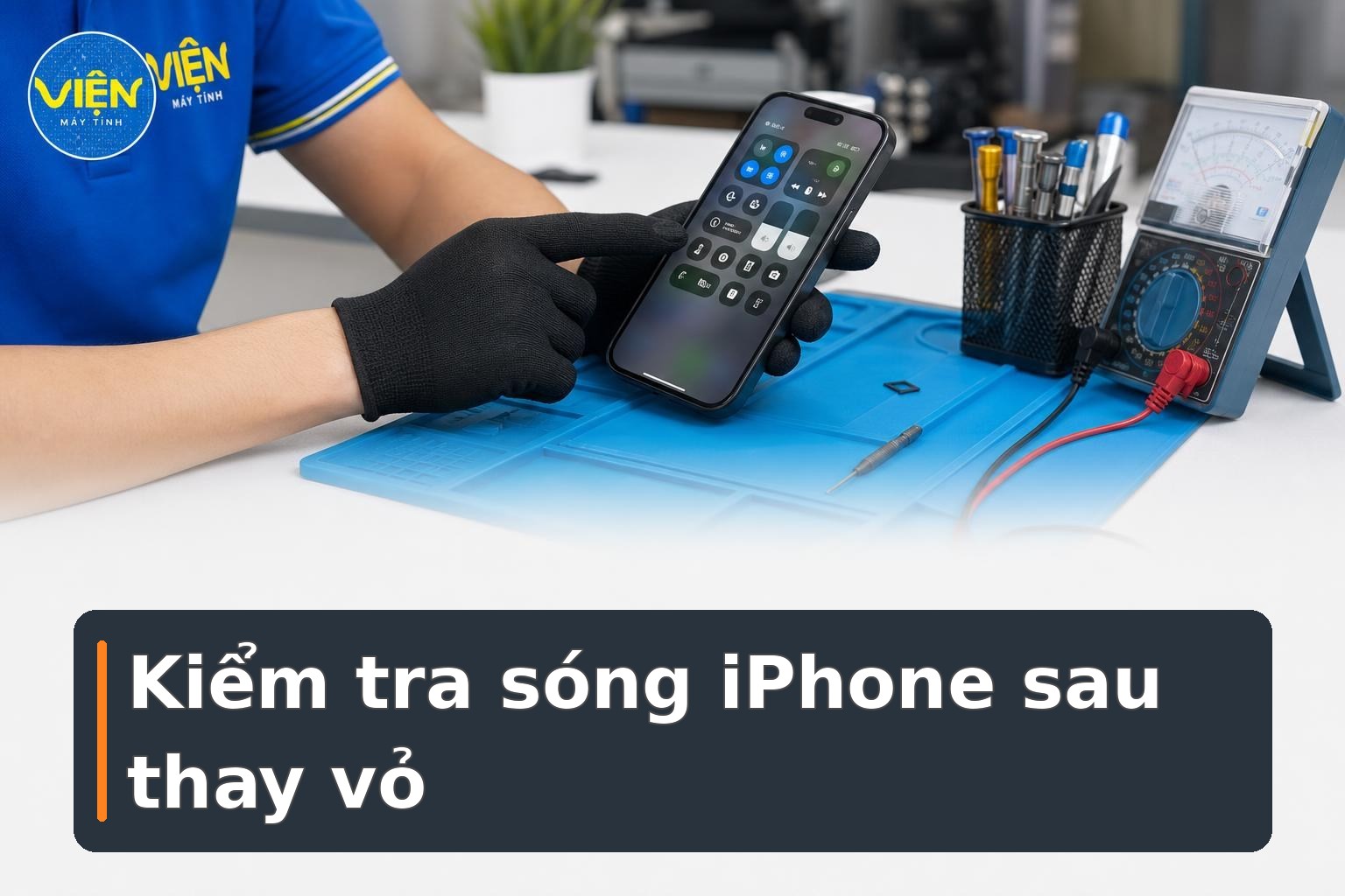 Thay vỏ iPhone có ảnh hưởng sóng không? Cách kiểm tra