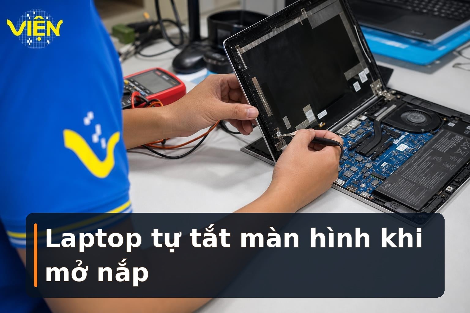 Lỗi cảm biến gập màn hình laptop: Dấu hiệu và cách xử lý