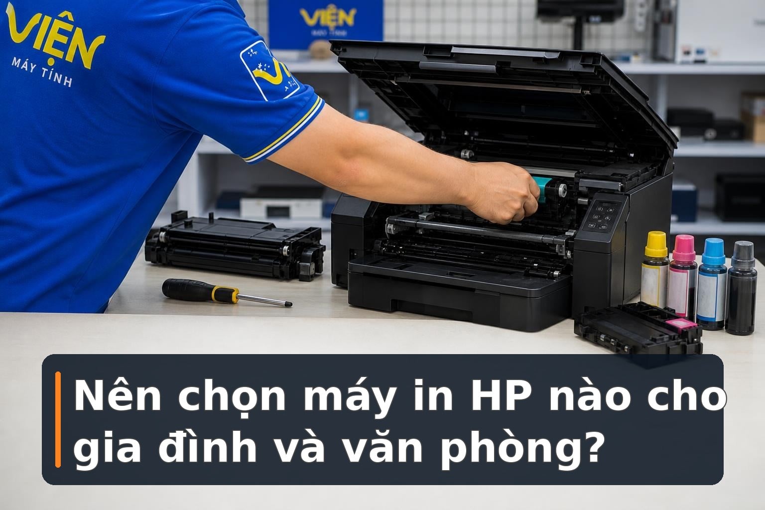 Nên chọn máy in HP nào cho gia đình và văn phòng?