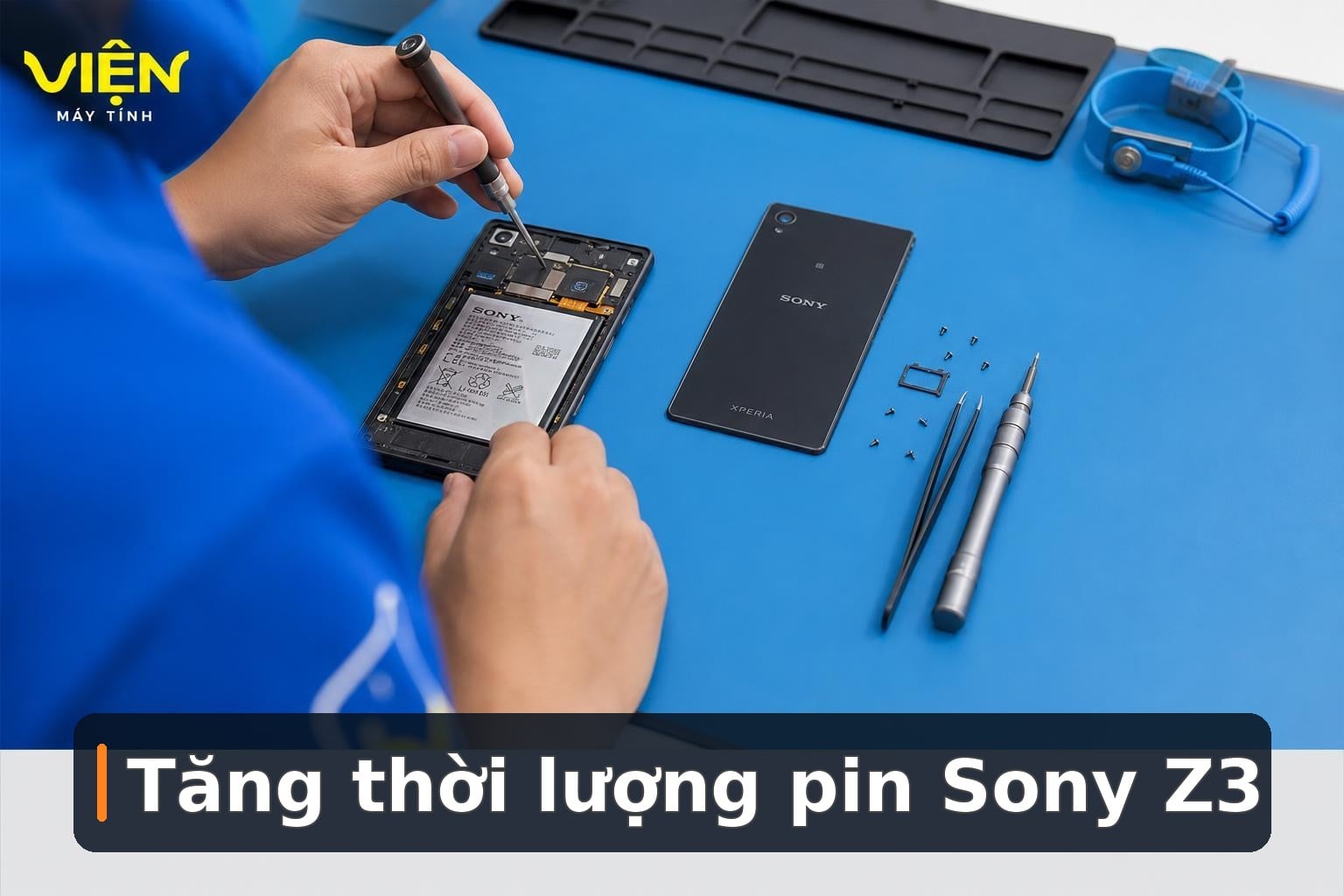 Cách tăng thời lượng pin cho Sony Z3 an toàn, dễ áp dụng