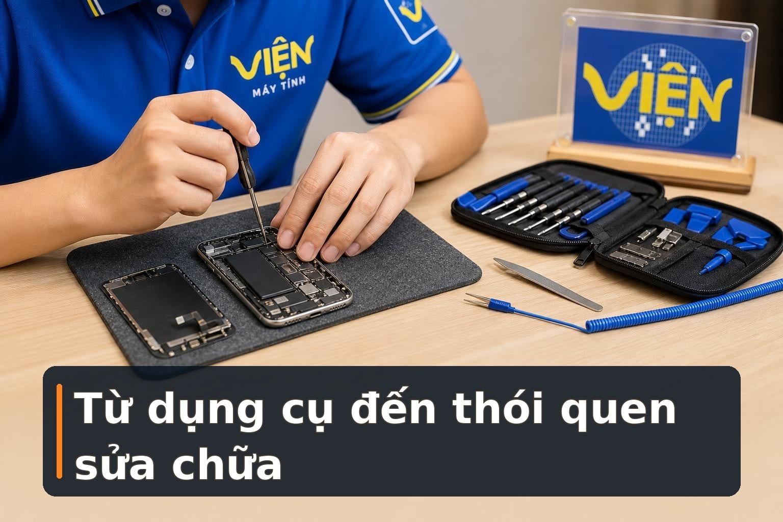 Từ dụng cụ đến thói quen sửa chữa: Khi công nghệ được dùng lâu hơn