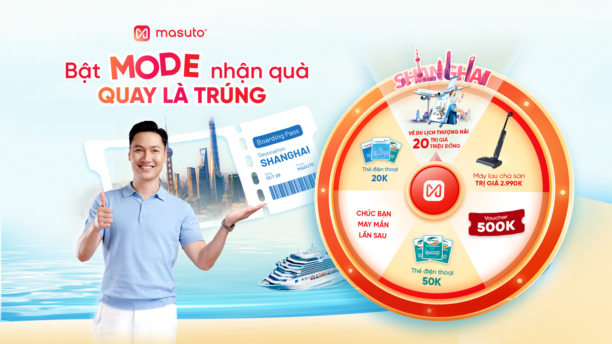 Masuto Tung CTKM Hè Cực HOT: Bật MODE Hè Tươi - Khởi Ngày Thư Thái