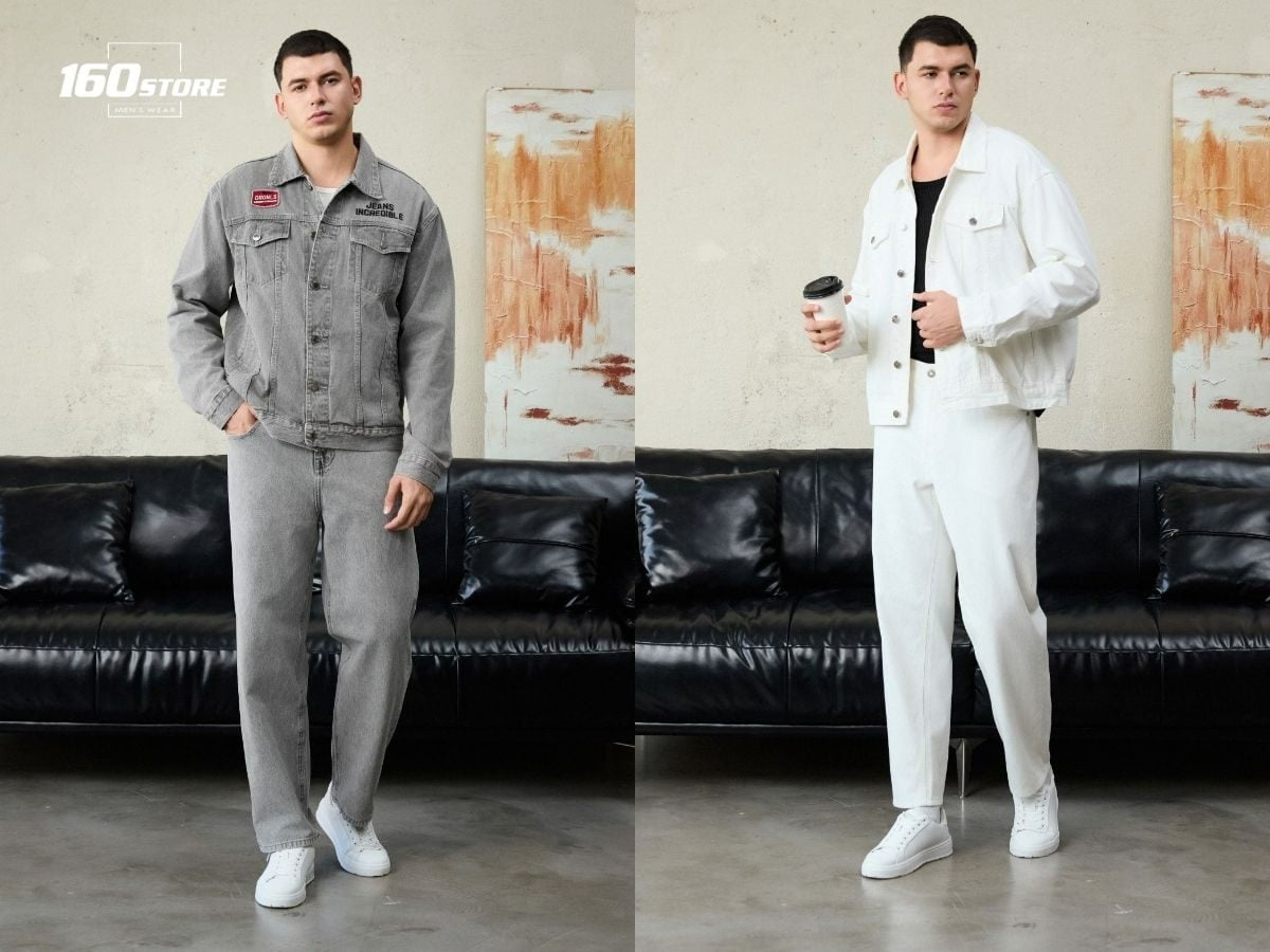 Diện style Denim-on-denim đồng bộ vừa có gu vừa nam tính