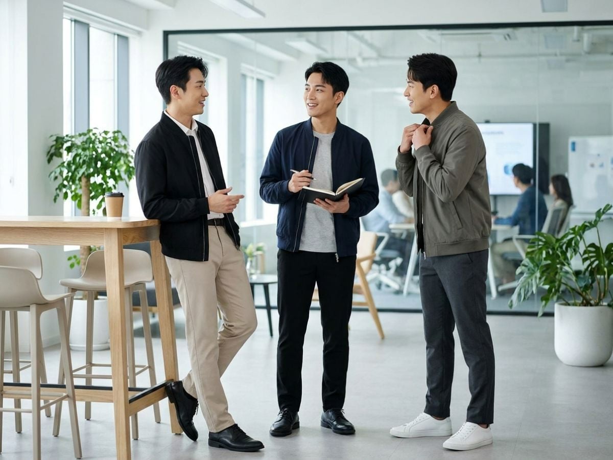 Bomber tối giản phối quần tây, hiện đại và năng lượng