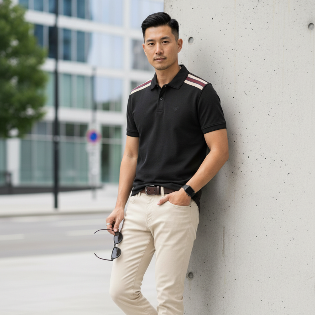 Áo Polo Nam ICONDENIM Color Ridge