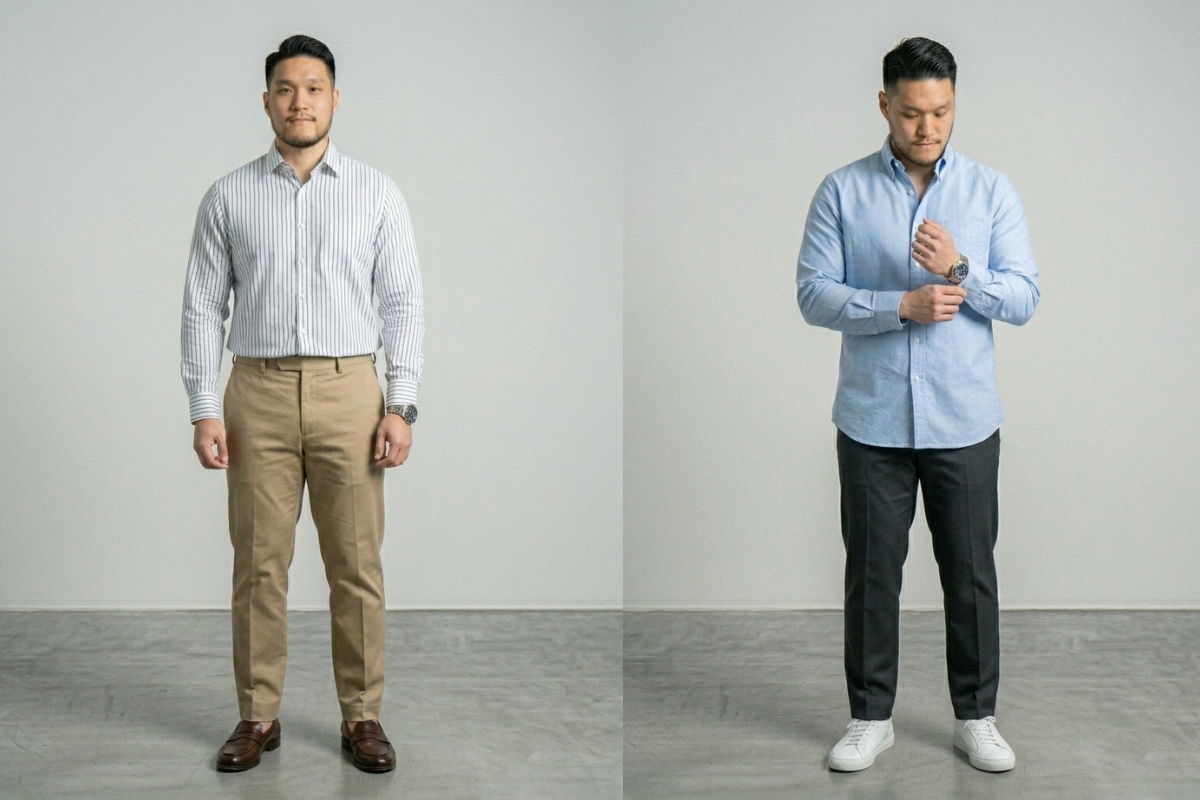 Áo sơ mi bigsize nam