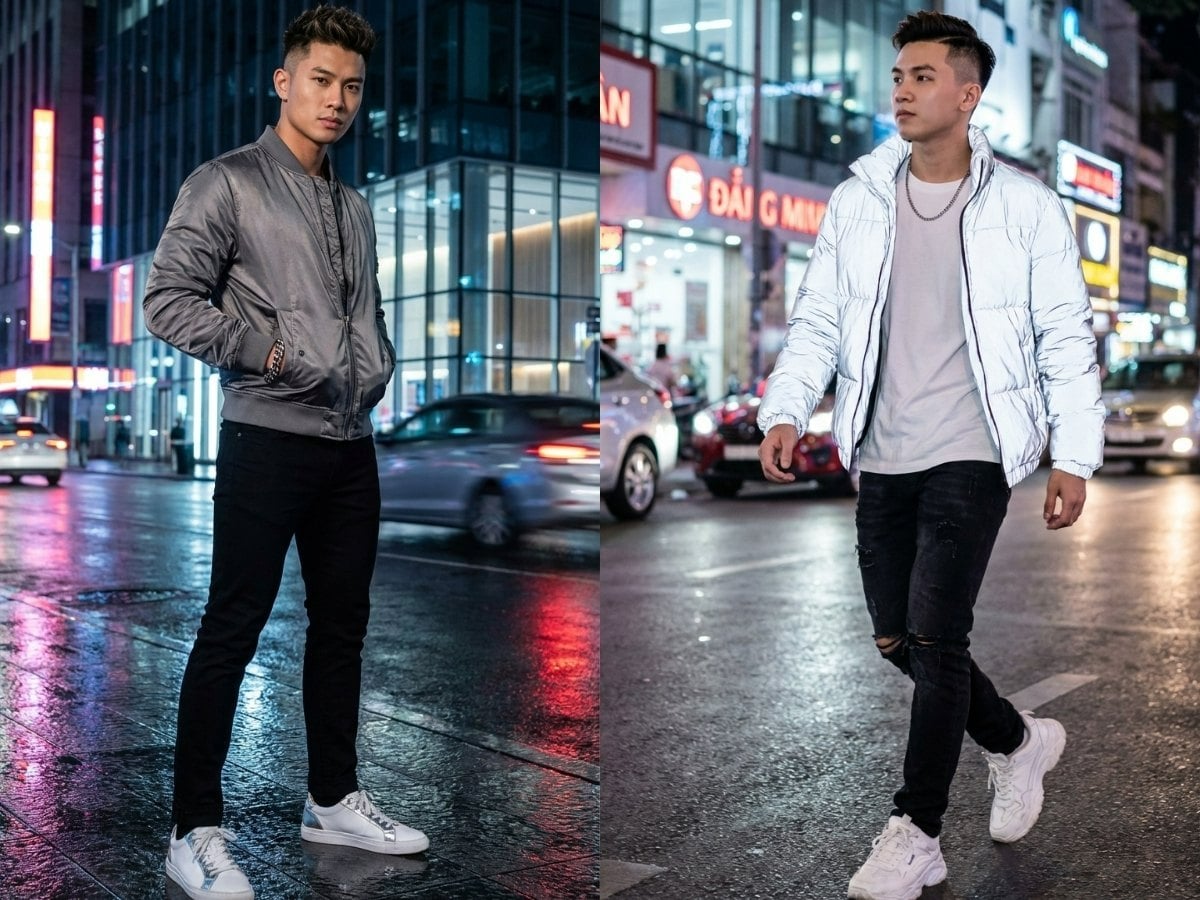 Đừng quên tạo điểm nhấn với phụ kiện màu ánh kim