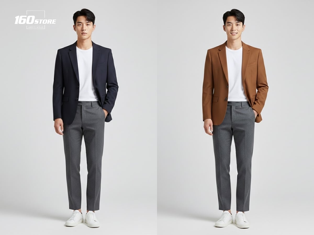 Set đồ này mang đến vẻ điềm đạm, tinh tế