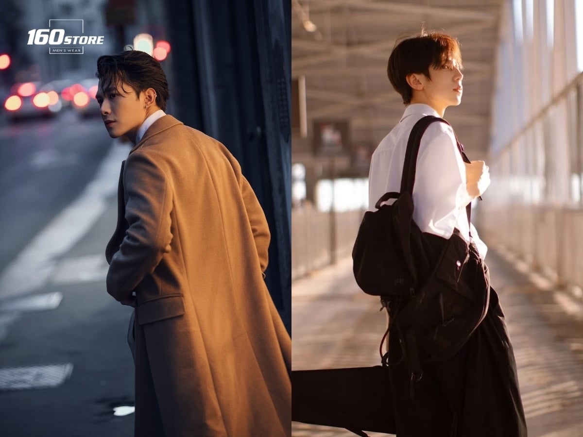 Kiểu tạo dáng vừa đi vừa nhìn lại giúp album ảnh xuân trở nên sinh động hơn