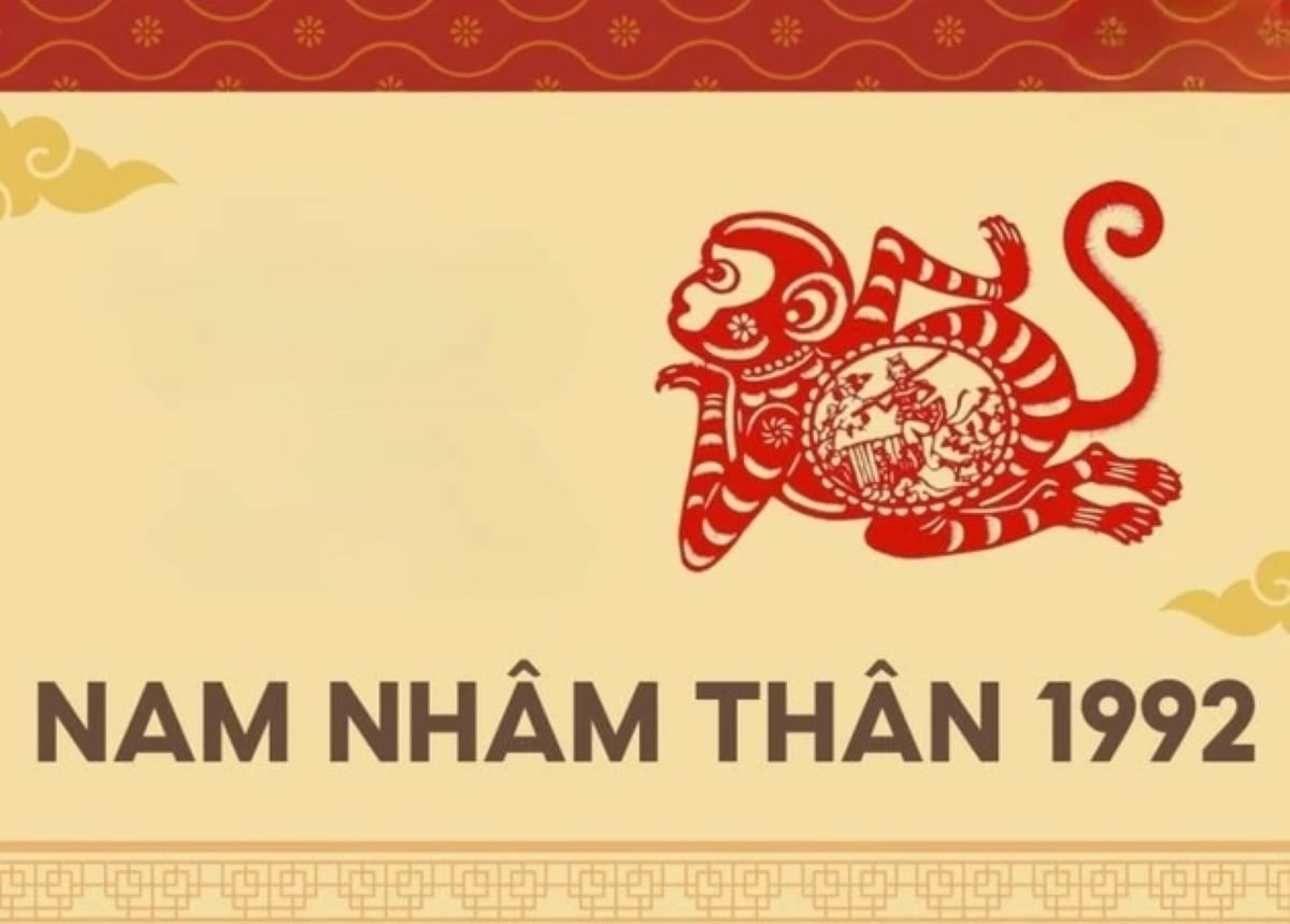 Người sinh năm 1992 tuổi con Khỉ, can chi Nhâm Thân