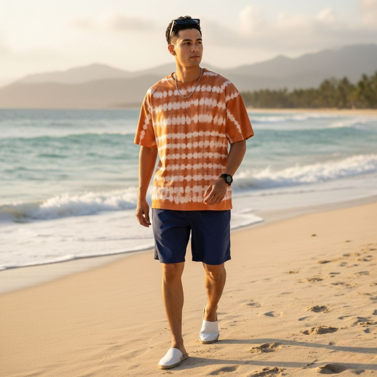 Áo Thun Nam ICONDENIM Tiedye Loang Sundaze Rush