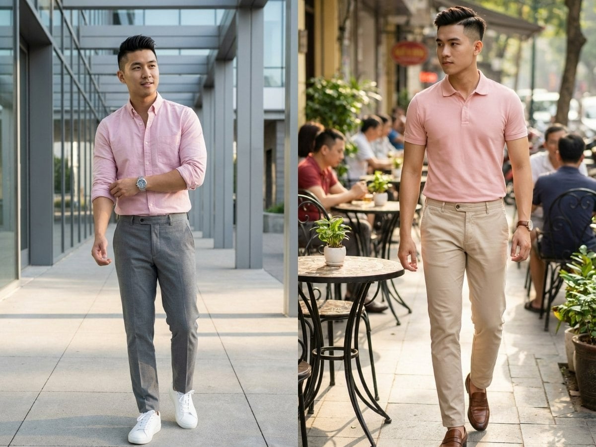 Màu hồng dễ khiến bạn cảm thấy nhạt nhòa, thiếu tự tin