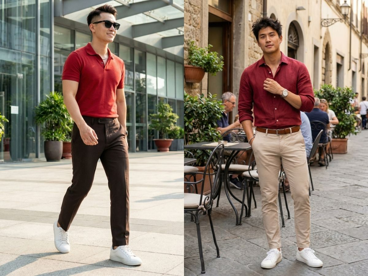 Màu đỏ là gam màu rất phù hợp với tuổi Tân Mùi 1991