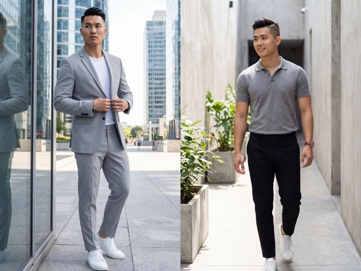 Màu xám là gam màu trung tính, phù hợp với người mệnh Kim