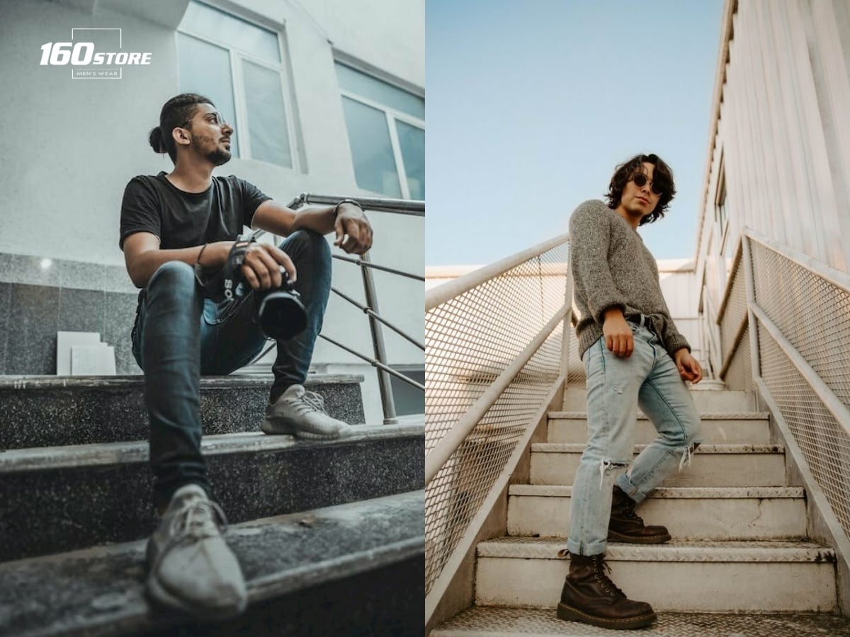 Kiểu chụp góc máy từ dưới lên giúp tôn chiều cao