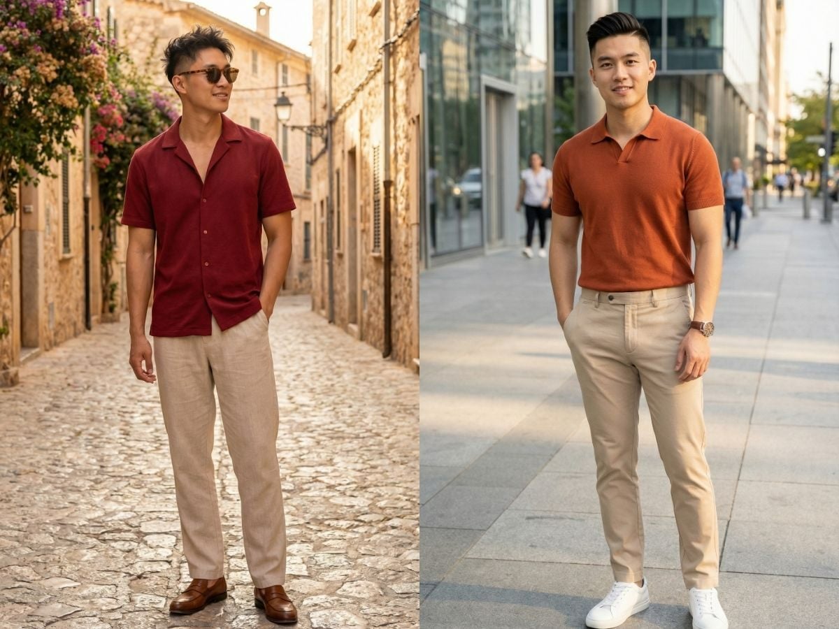 Cam là màu sắc tươi mới, sáng tạo cho bạn nam sinh năm 1991