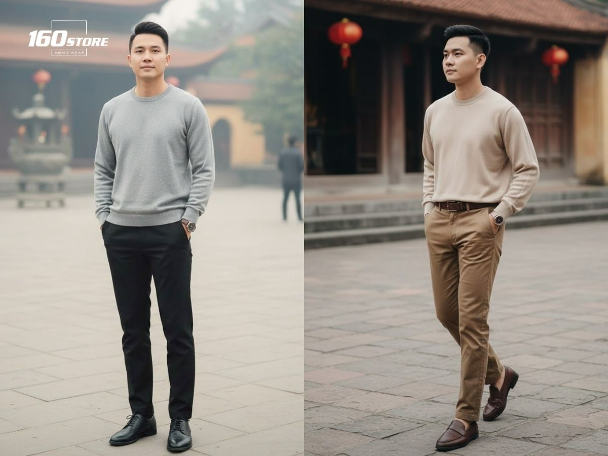 Đừng nên chọn chất liệu quá bóng hay form quá ôm khi đi lễ đầu năm