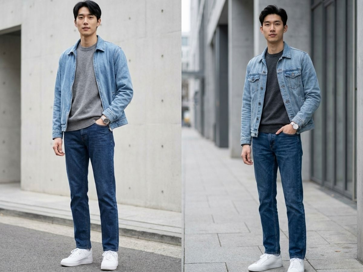 Phối đồ cho nam dáng gầy