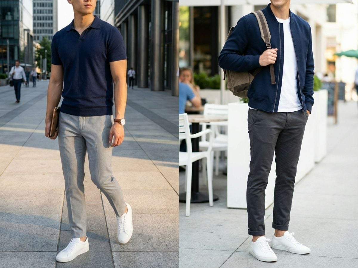 Phối đồ nam đi làm trẻ trung, gọn gàng