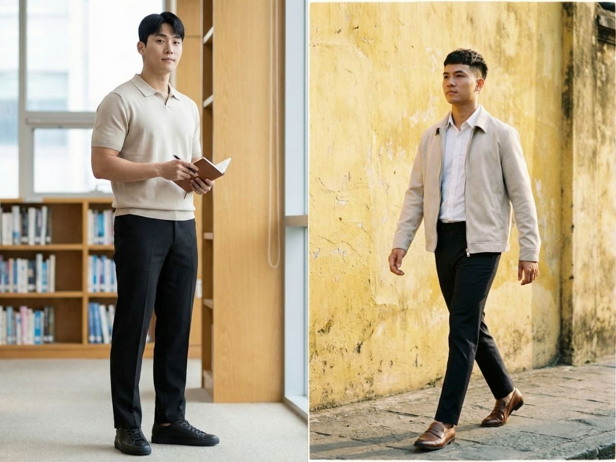 Phối đồ nam phong cách Smart Casual
