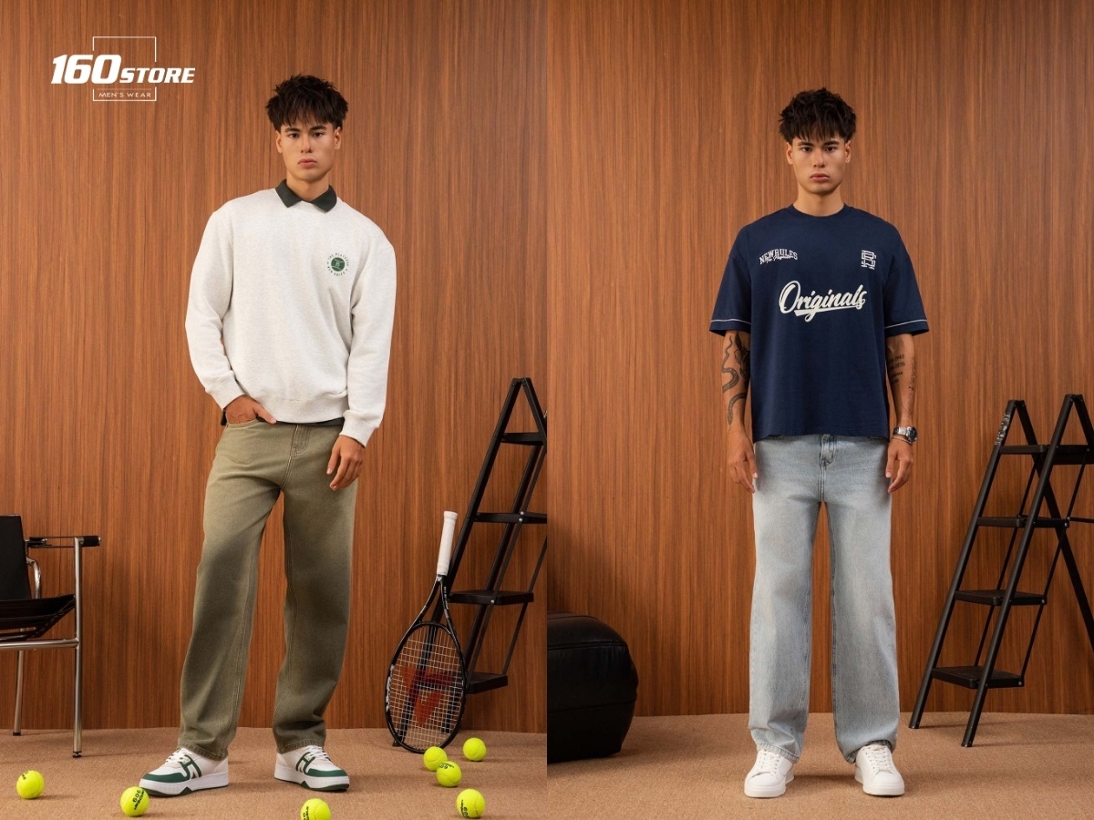 Phối quần jeans Tết đúng form sẽ giúp bạn trông trẻ trung nhưng vẫn đủ lịch sự