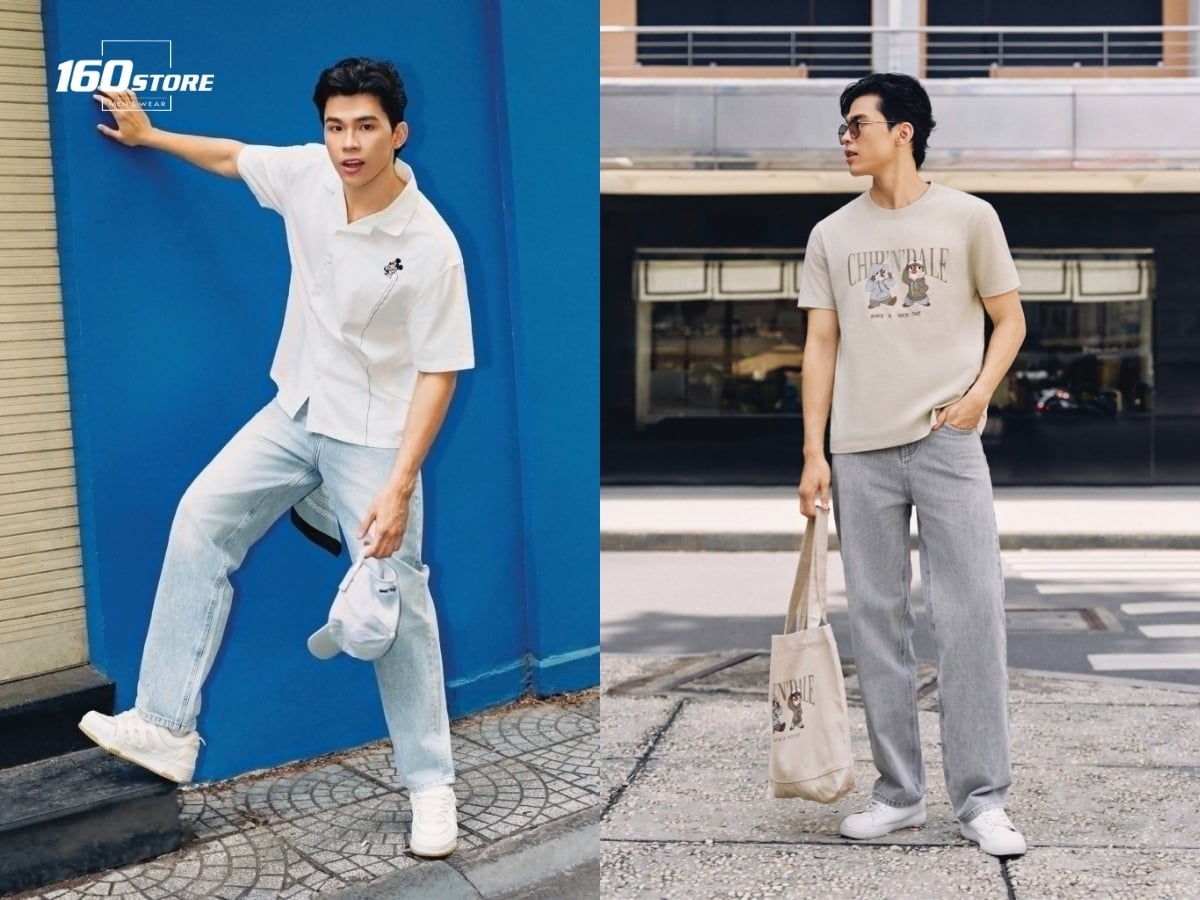 Chọn phụ kiện tối giản, giày màu trung tính để tạo diện mạo lịch sự khi phối cùng quần jeans