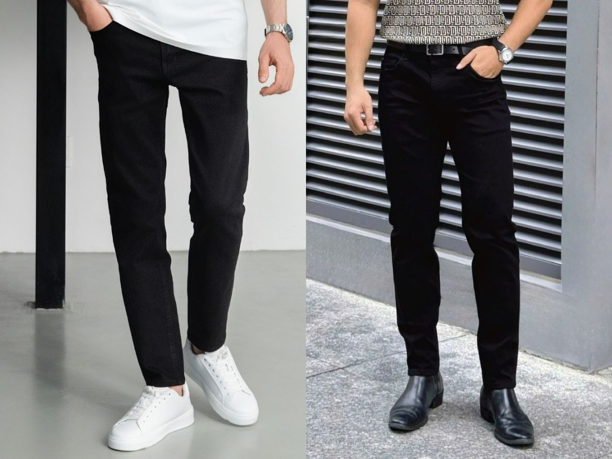 Quần Jean Nam ProCOOL ICONDENIM CoolMax Black Slim