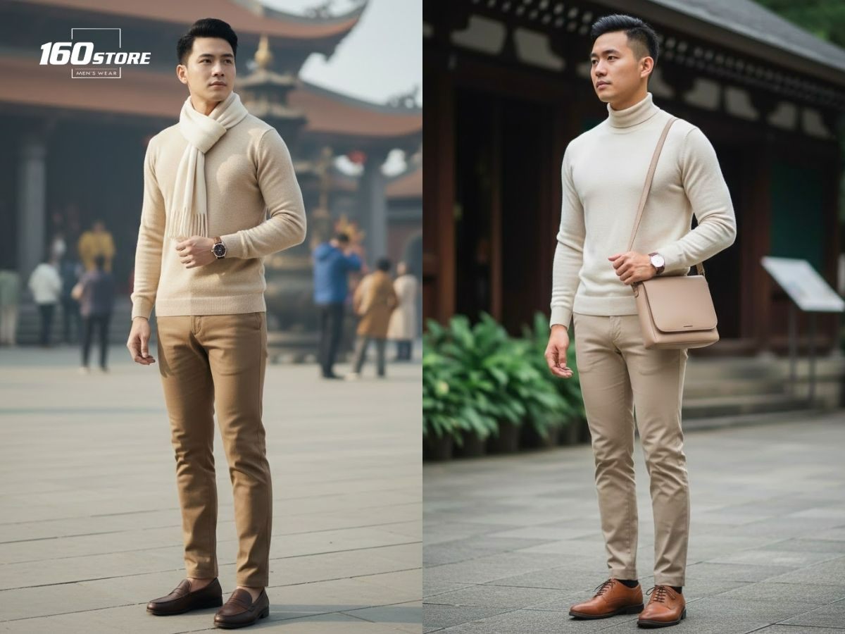 Gam màu sáng nhẹ giúp bạn trông rạng rỡ hơn trong tiết trời lạnh