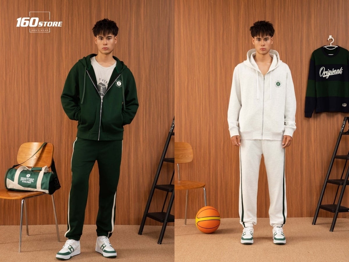 Set đồ đồng bộ mang lại cảm giác nhẹ nhàng