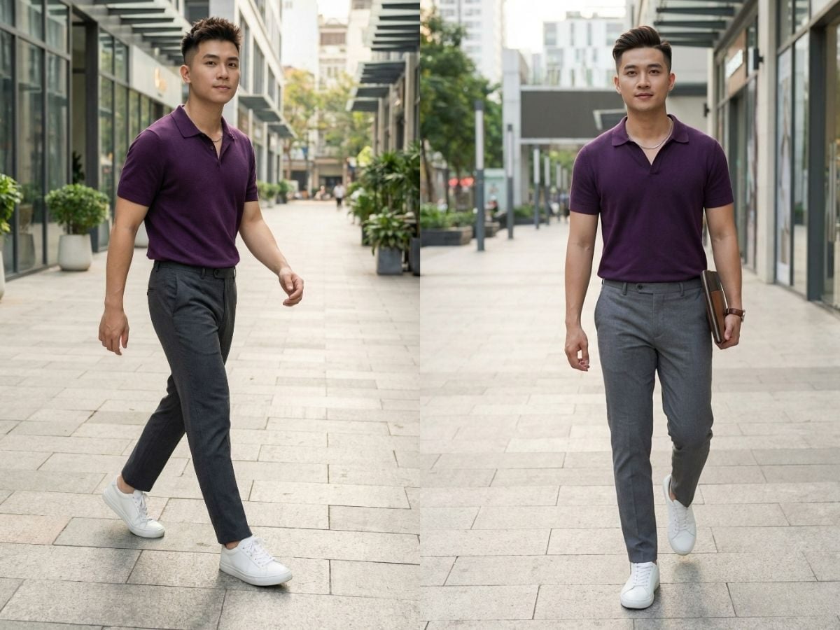 Tone màu tím là một lựa chọn cho những bạn thích sự điềm tĩnh, cuốn hút