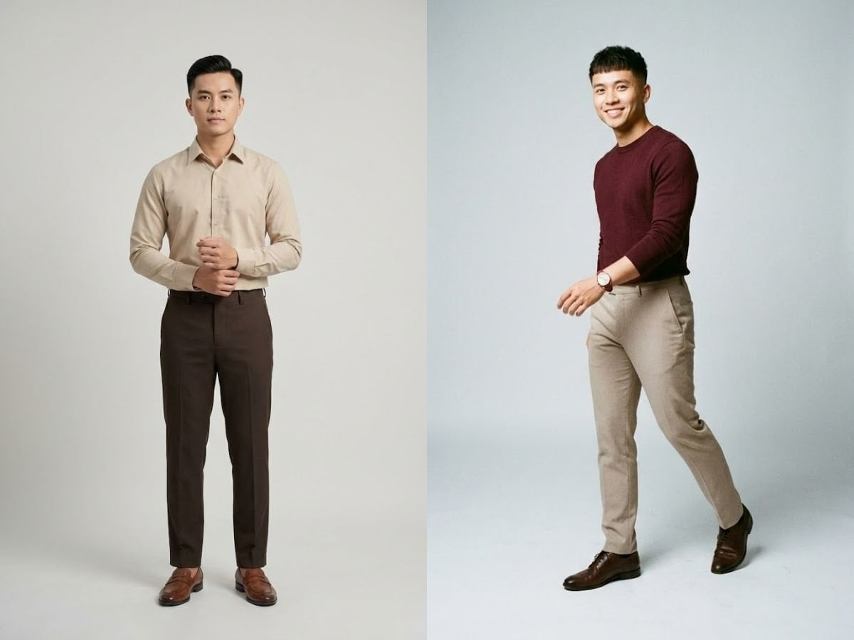 Tuổi Tuất hợp màu nâu cafe, màu đỏ