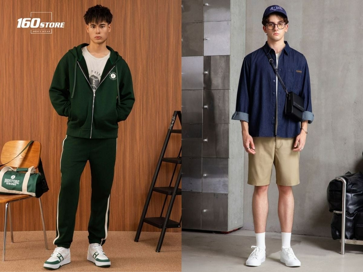 Phối đồ đen với màu trắng, kem hoặc be