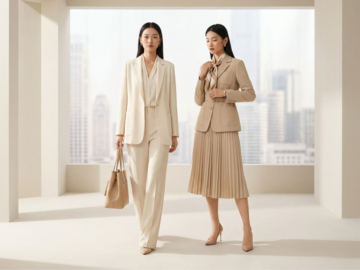 Phối set tone-sur-tone cho những buổi hẹn sang trọng