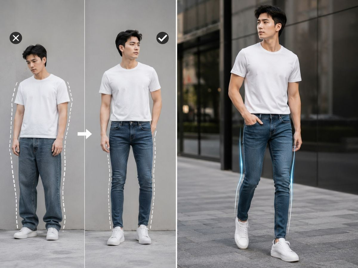 Ưu điểm quần jeans skinny