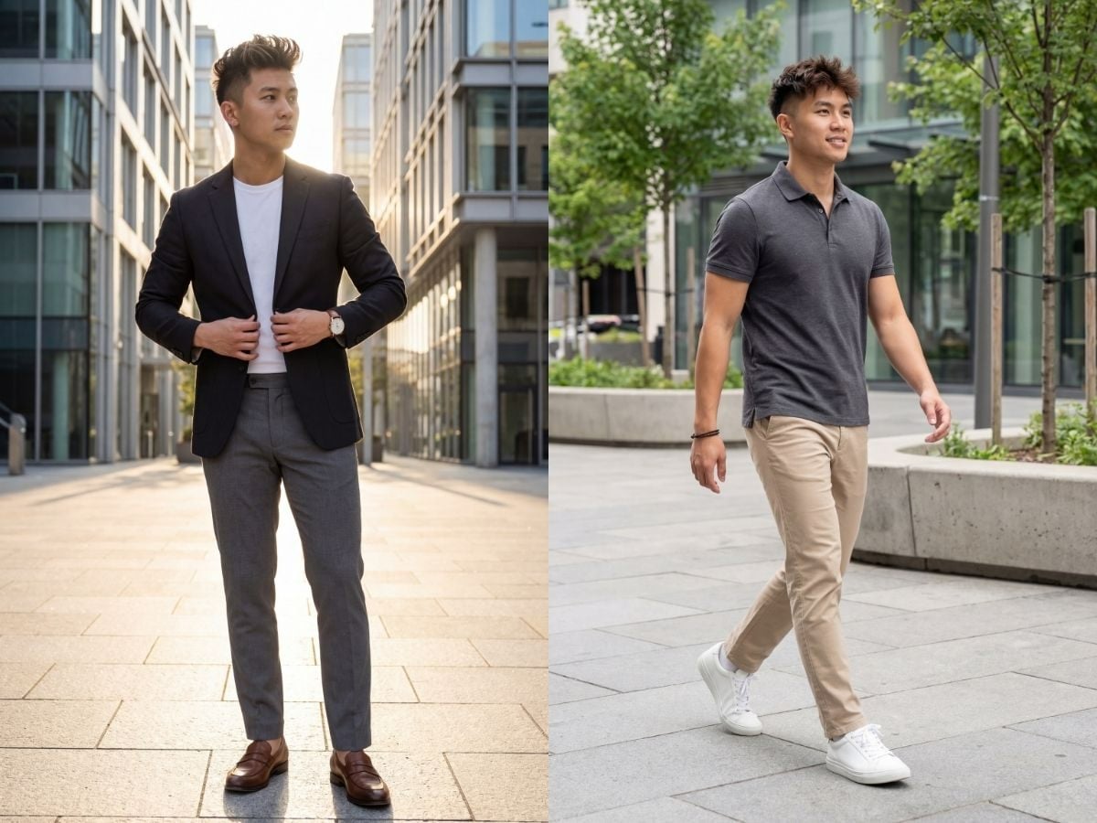 Xám ghi cực kỳ nịnh da, phù hợp với cá tính của người Nhâm Thân