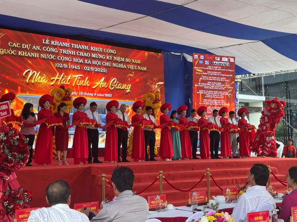 Khánh thành Nhà hát tỉnh An Giang, chào mừng kỷ niệm 80 năm Quốc khánh 2/9