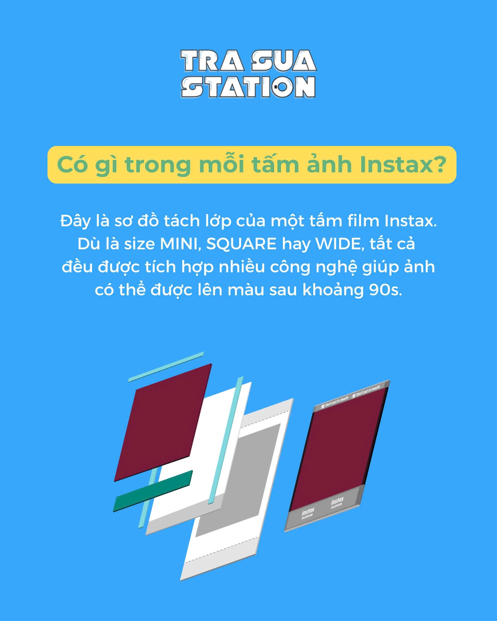 Instax, Fujifilm Instax, Instac film, Film chụp lấy liền, film chụp ảnh lấy ngay