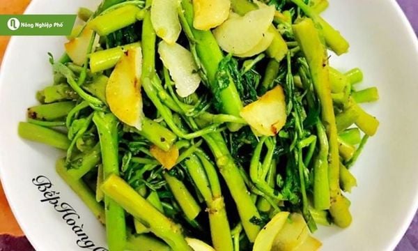 Rau nhút ăn sống giữ được&nbsp;vị ngọt tự nhiên