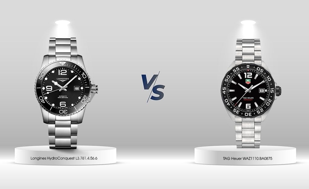 Longines HydroConquest và TAG Heuer: Hai lựa chọn 55 triệu, mẫu nào đáng chú ý hơn?