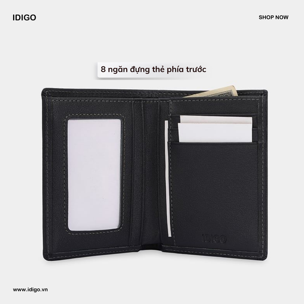 Ví nam cầm tay lịch lãm tiện lợi IDIGO MW1-4328