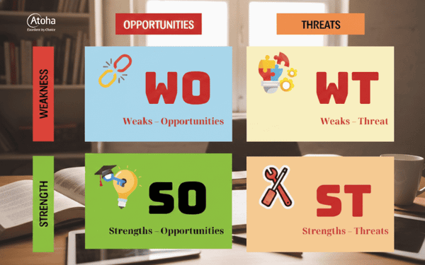 Cách xây dựng chiến lược từ mô hình SWOT