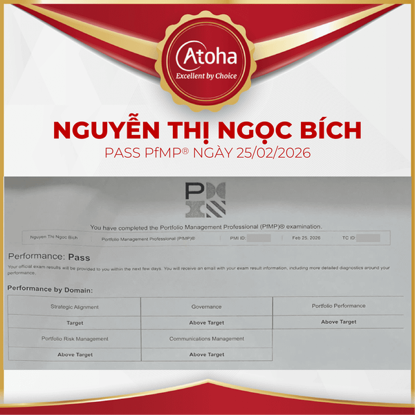 Nguyễn Thị Ngọc Bích pass PfMP