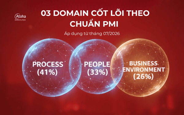 Trọng tâm 03 Domain áp dụng từ 07/2026