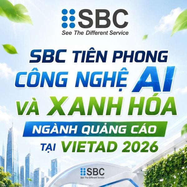 Triễn lãm Vietad gian hàng công ty SBC