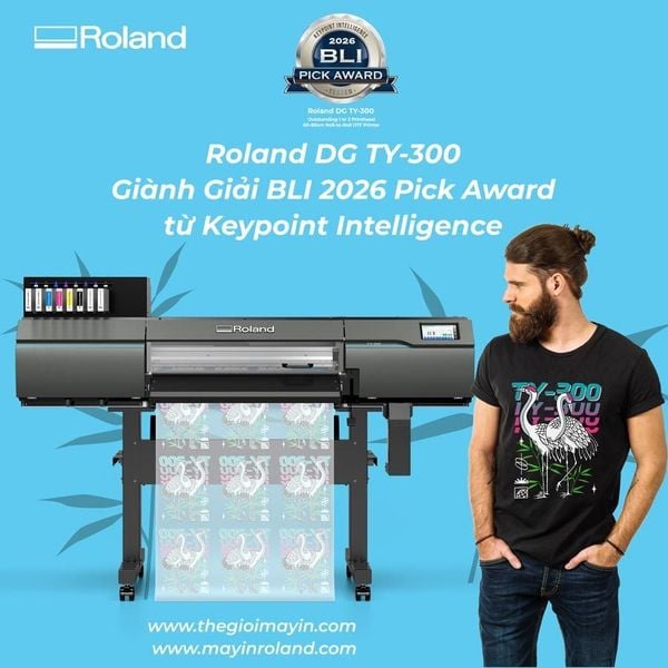 máy in pet roland
