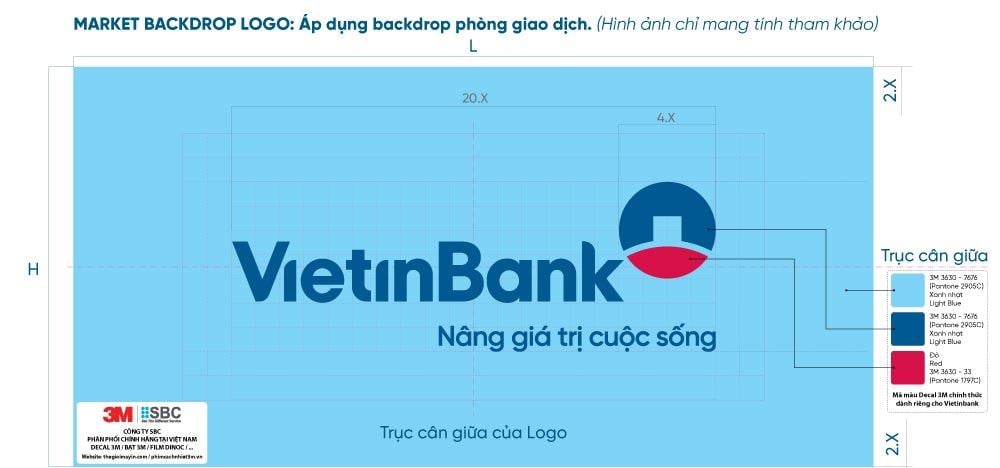 mã màu 3m logo vietinbank mới nhất