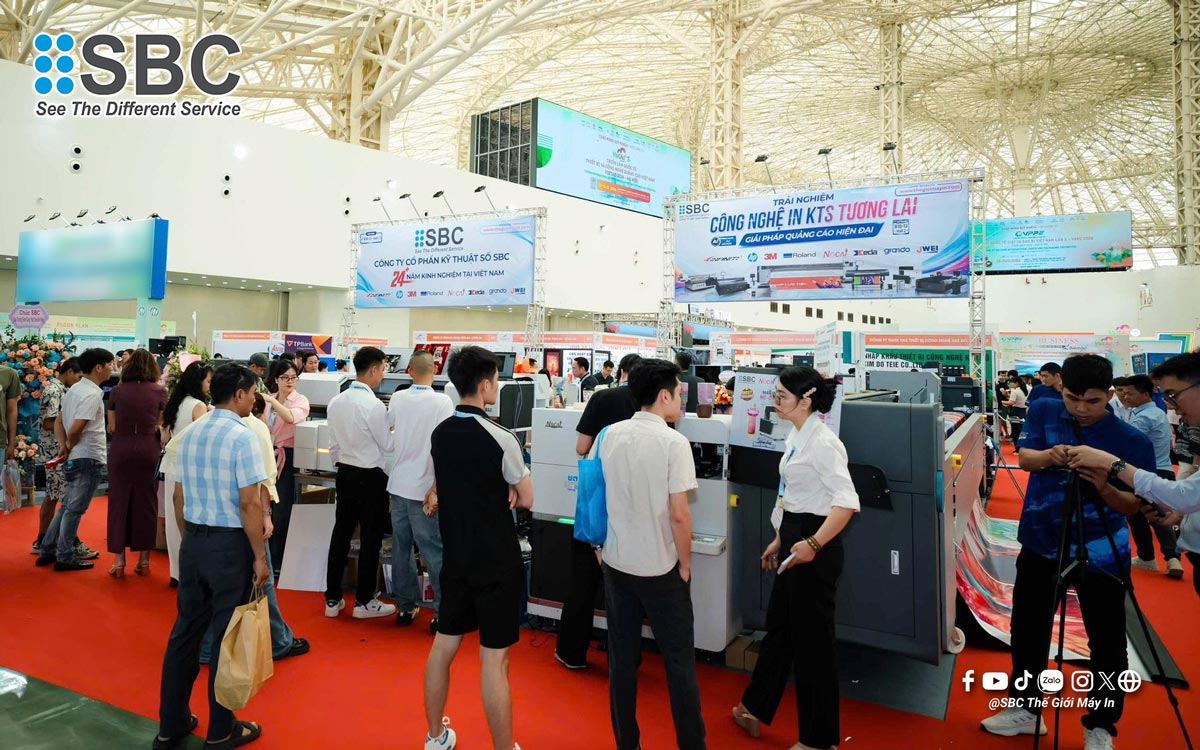 Triễn lãm Vietad gian hàng công ty SBC