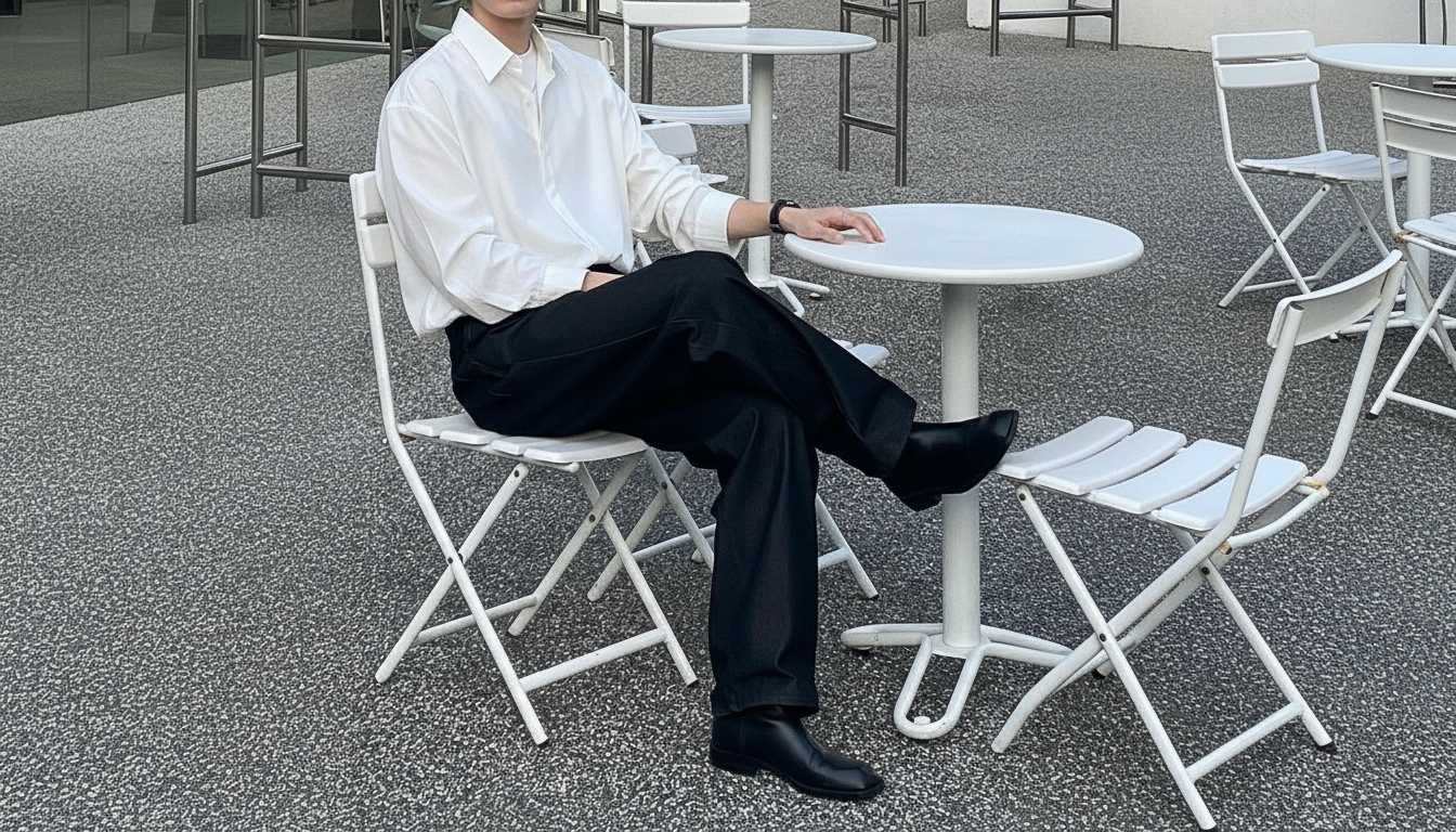 Phom áo sơ mi quyết định gần như toàn bộ tinh thần của set đồ